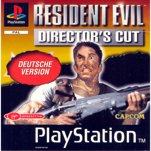 Resident Evil Director's Cut box art for Playstation